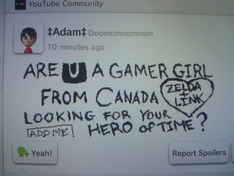 Illustration for article titled You Could Use The Wii U To Play Games. Or, You Could Use It To Find Love.